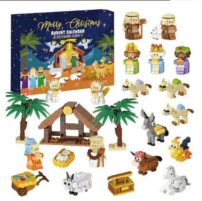 Christmas DIY Building Blocks Set Festive Gifts