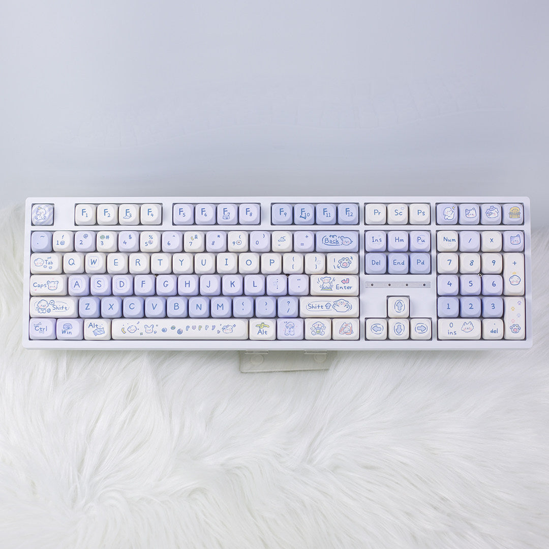 Mechanical Keyboard Tri-mode wired, wireless, and Bluetooth silent