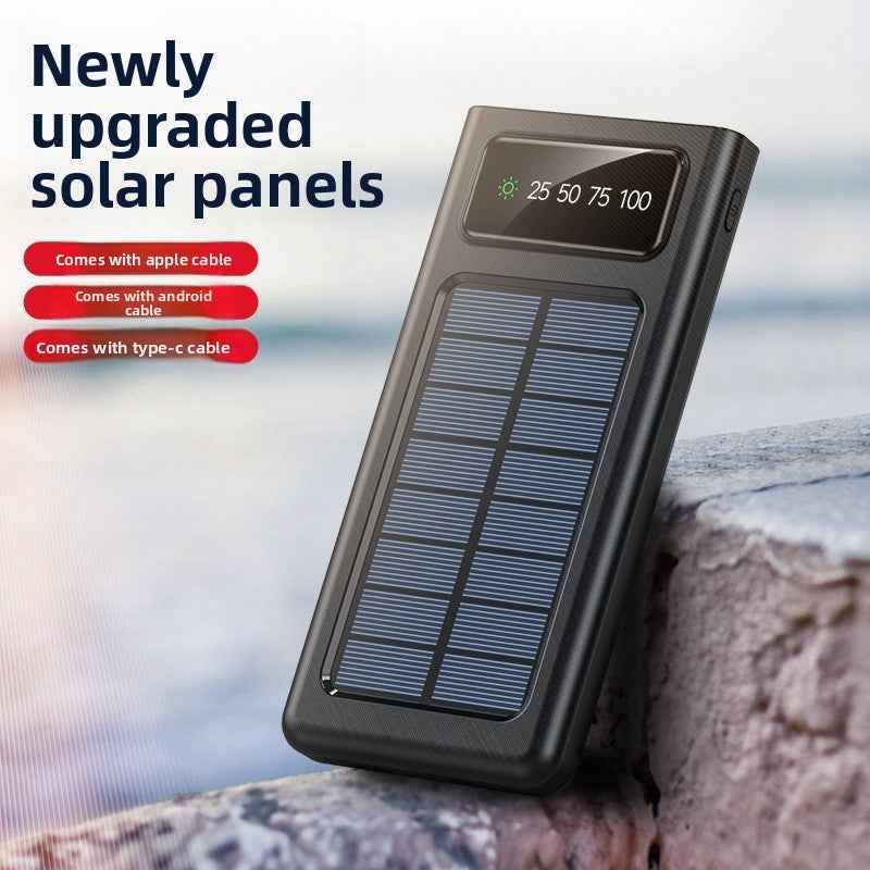 Four-Wire Three-In-One Solar Power Bank