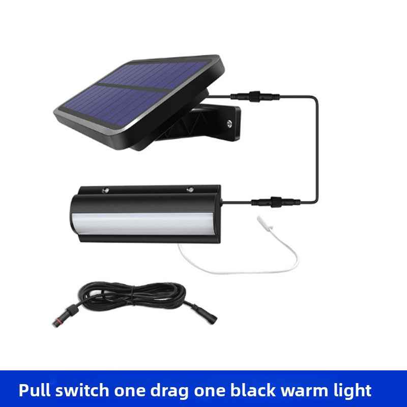 Solar Powered Outdoor Wall Light with Remote Control for Effortless Illumination