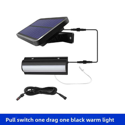 Solar Powered Outdoor Wall Light with Remote Control for Effortless Illumination