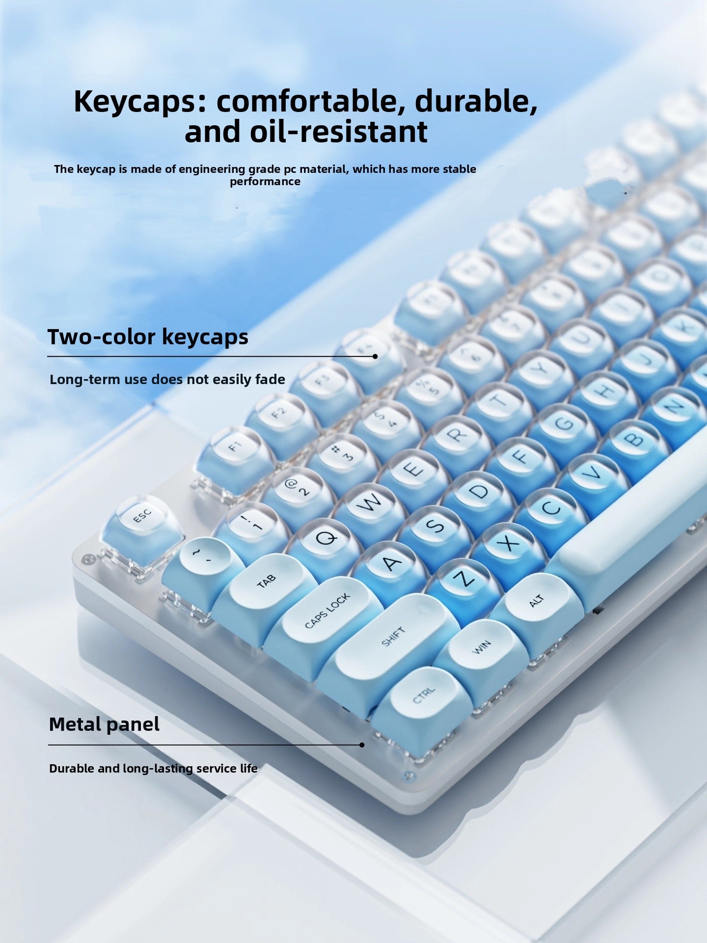 Forerunner Mechanical Keyboard with Blue Backlight