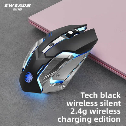 Wireless Silent Gaming Mouse - Ultimate Wireless Gaming Mouse for Quiet Precision - ZeeTec Store