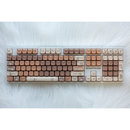 Mechanical Keyboard Tri-mode wired, wireless, and Bluetooth silent