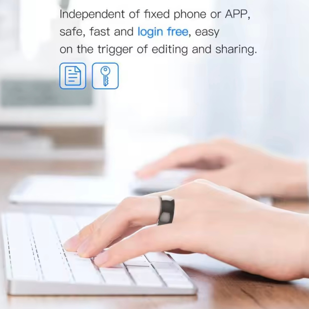 Jakcom R4 Smart NFC Ring Payments Access - Comes with Card Reader