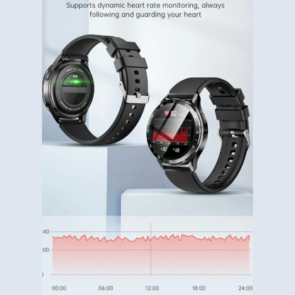 High Quality Smart Sports Watch with 1.39” HD Touch IPS Display, Built-in TWS Headset, Bluetooth Call & SMS, Health Monitoring, Sleep Tracking, Social Apps, Games, Wireless Charging, Up to 7 Days Battery Life - ZeeTec Store