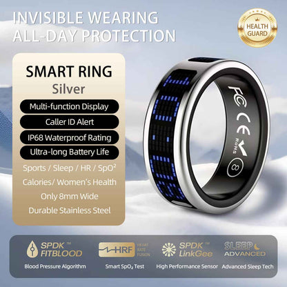 SR16 Smart Ring with Health Monitoring