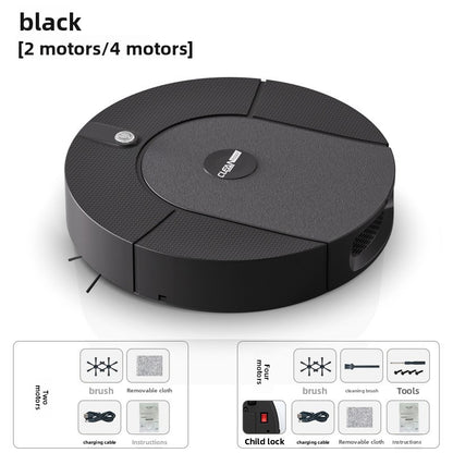All-in-one Smart Robot Vacuum Cleaner sweeps, vacuums, and mops for comprehensive floor care