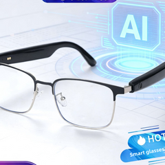 AI Translation Bluetooth Smart Glasses Calls Music