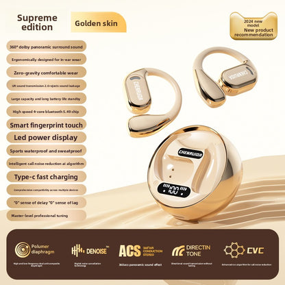 Wireless Bluetooth Open-ear Earphones Air conduction High-quality sound