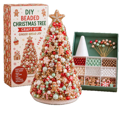 DIY Beaded Christmas Tree Craft Kit