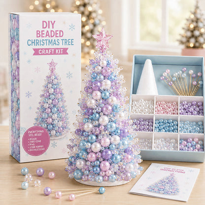 DIY Beaded Christmas Tree Craft Kit