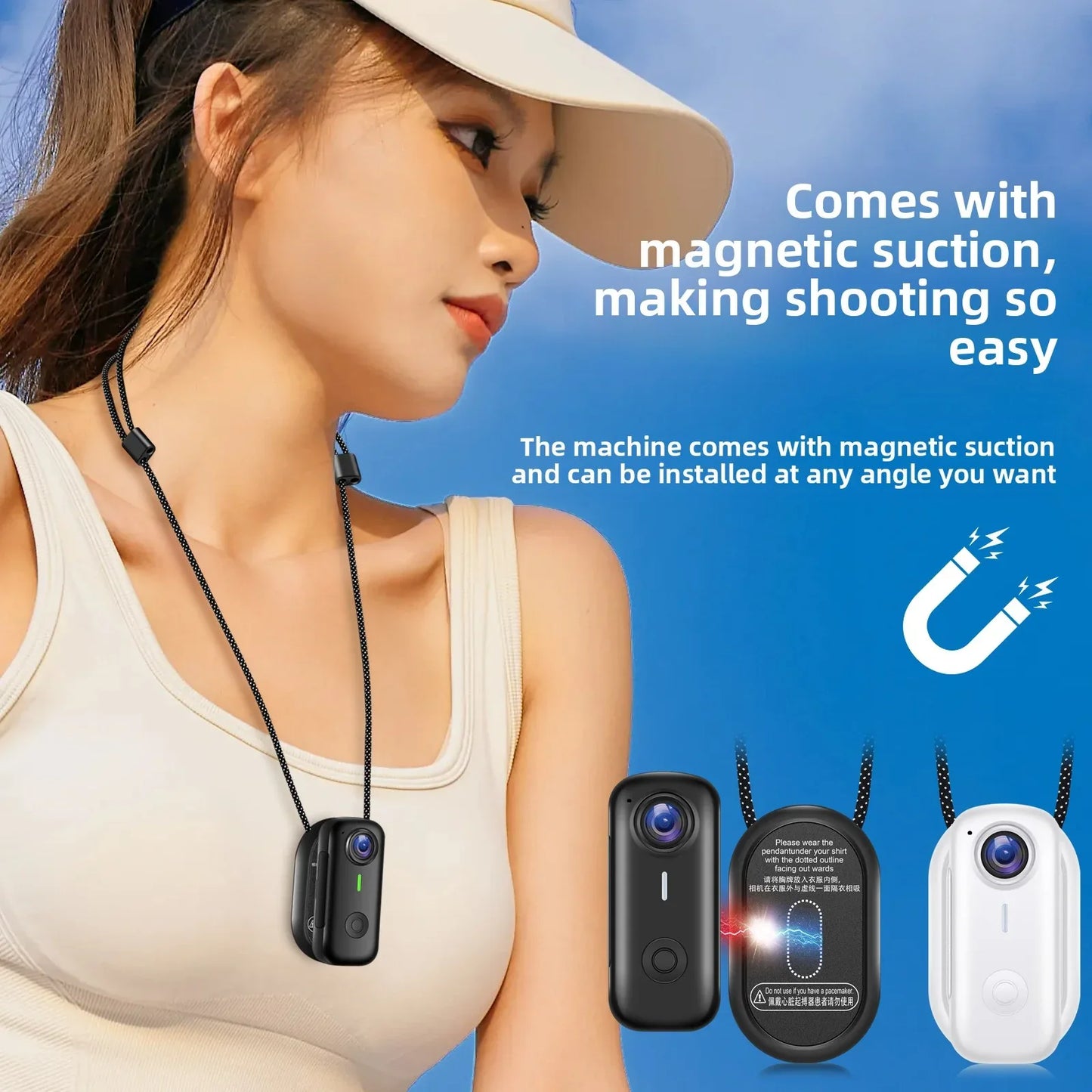 Thumb Cycling Camera for Hands-Free Filming on the Go - ZeeTec Store