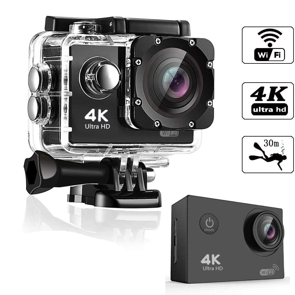 Sports Camera Digital Display 1080 Waterproof