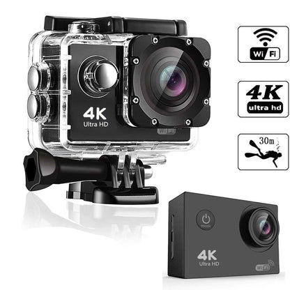 Sports Camera Digital Display 1080 Waterproof