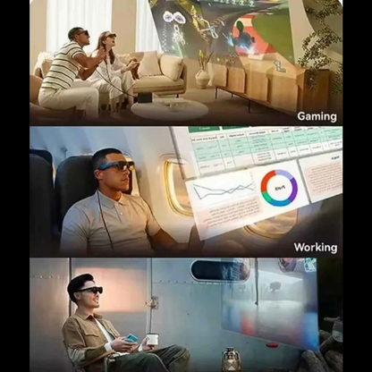 TCL RayNeo 1S VR Smart Glasses - 140” 1080P OLED Display, 2D & 3D Modes