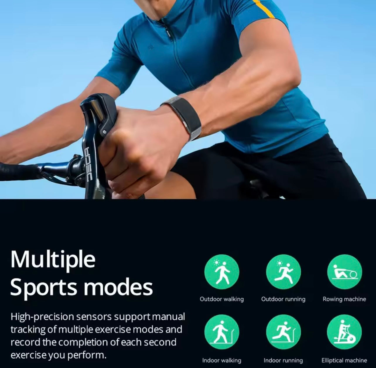 Valdus Vitro Smart Fitness Tracker: Screenless Technology for Ultimate Performance