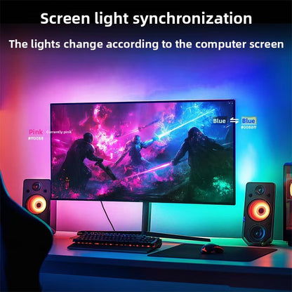 RGB Computer desktop lighting strip