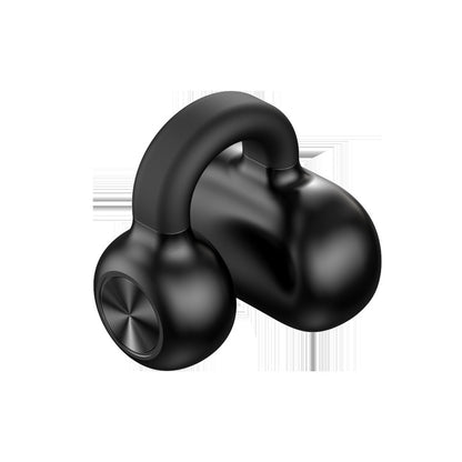 Wireless Bluetooth Ear Clip Headset, Long Battery Life Up to 7 hours of playback and 800 hours standby, Fast Charging, Voice Control & Music Support:, Lightweight Only 7g