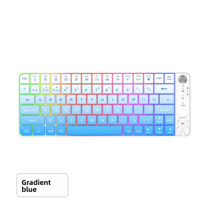 Wireless keyboard RGB Backlight 79 Keys