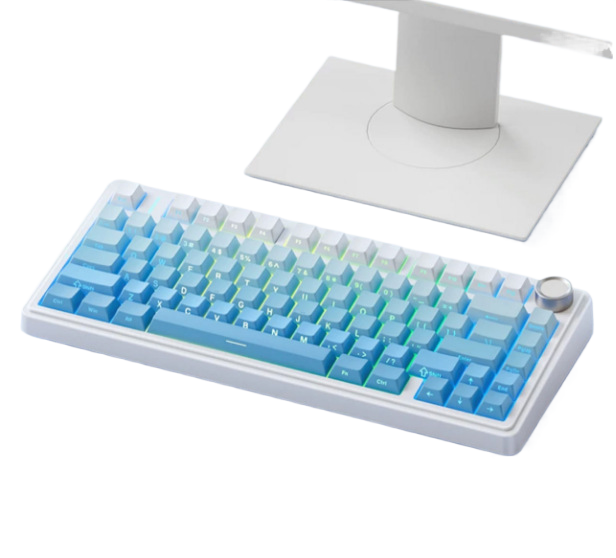 Aula F75 Custom Mechanical Keyboard Gasket Structure Hot-Swappable RGB Backlight