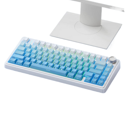 Aula F75 Custom Mechanical Keyboard Gasket Structure Hot-Swappable RGB Backlight