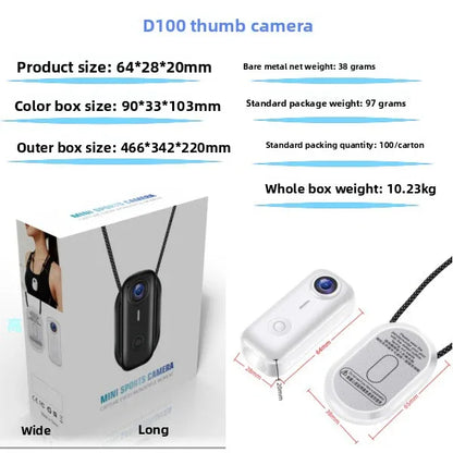 Thumb Cycling Camera for Hands-Free Filming on the Go - ZeeTec Store