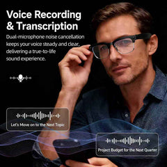 Smart glasses 8MP Camera AI Object Recognition Translation Call