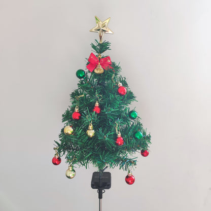 Solar Christmas Tree Landscape Light