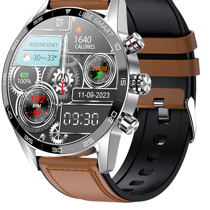 Lige Sleek Multifunctional Bluetooth Smart Watch