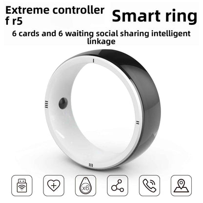 Smart Ring Health Card Mobile Interaction