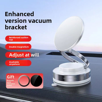 Magnetic suction mobile phone bracket