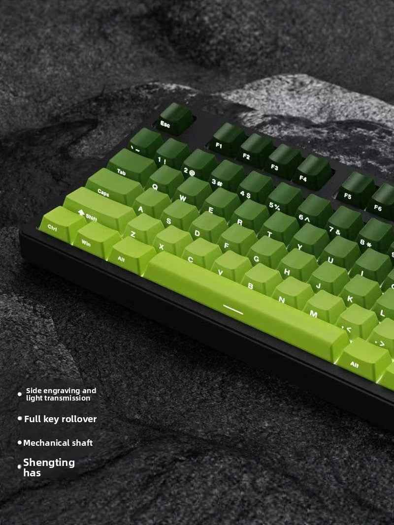Wireless Mechanical Keyboard with Bluetooth Triple-Mode Connectivity