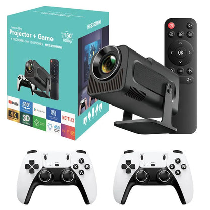 Home Theater Projector Plus Gaming, High-resolution, Supports up to 150-inch screen