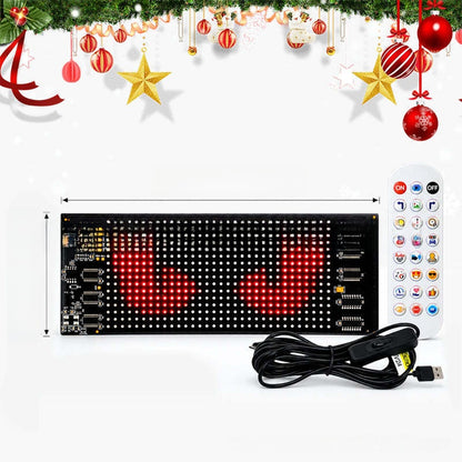 Smart DIY Display Light Flexible Soft LED Screen. Freely program text, animations, and patterns