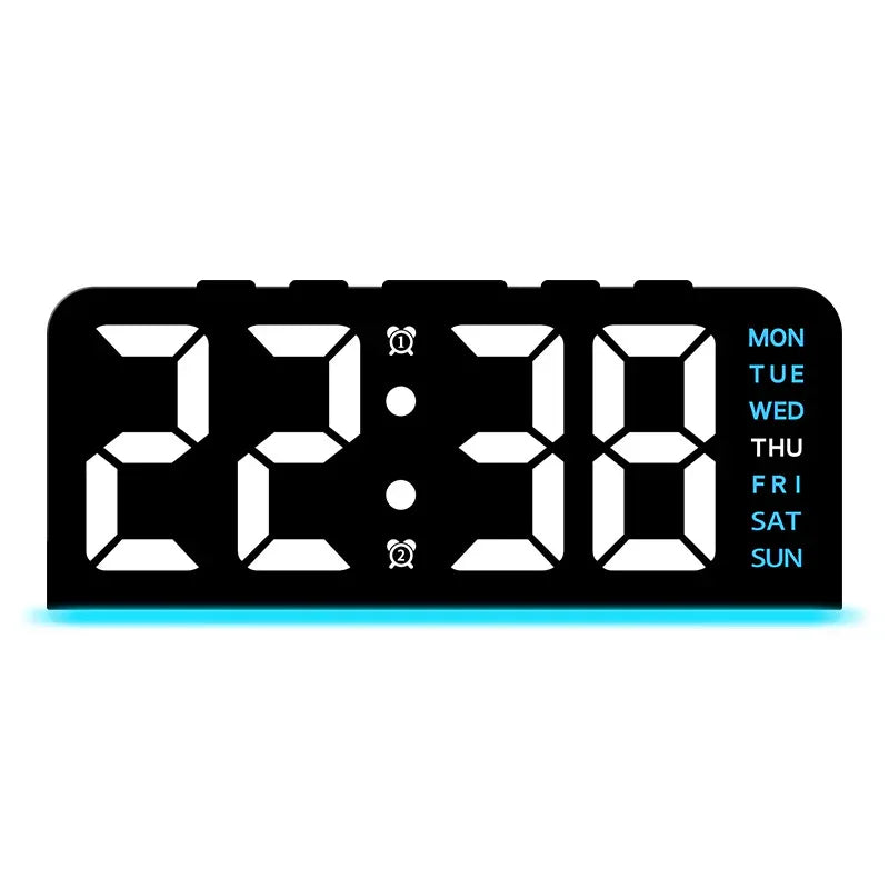LED Digital Alarm Clock with Date Display - Stylish and Functional Timekeeping - ZeeTec Store