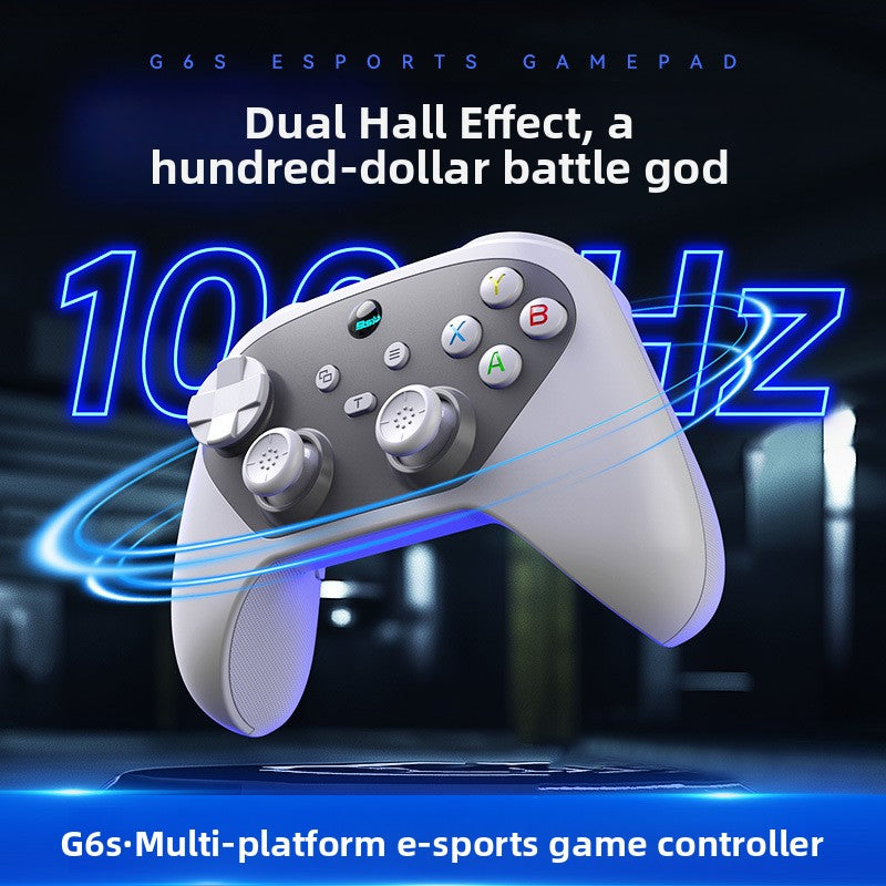 G6S Bluetooth Wireless Gamepad with Hall Joystick and Macro Keys Multi-Platform Compatibility
