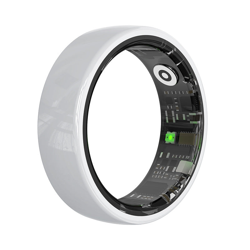 Ceramic Health Monitoring Smart Ring Bluetooth Gesture Control