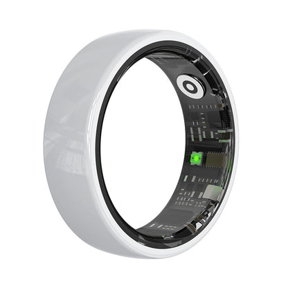 Ceramic Health Monitoring Smart Ring Bluetooth Gesture Control