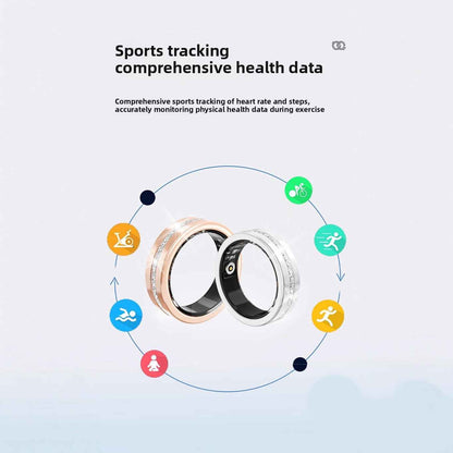 Smart Fitness Ring Heart Rate Sleep Monitor