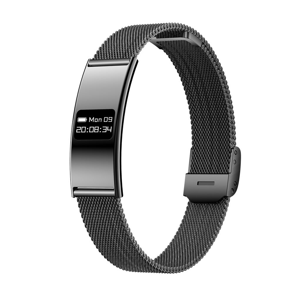 Ultra-Thin Smart Health Bracelet Health Steps Stress Monitor