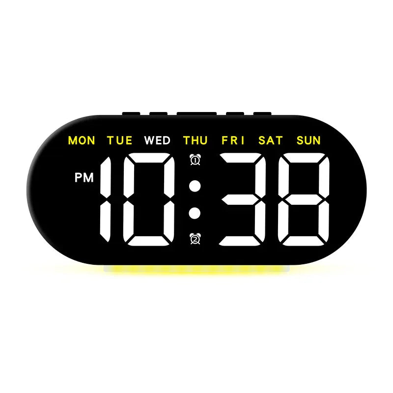 LED Digital Alarm Clock with Date Display - Stylish and Functional Timekeeping - ZeeTec Store