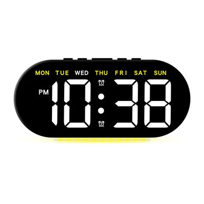 LED Digital Alarm Clock with Date Display - Stylish and Functional Timekeeping - ZeeTec Store