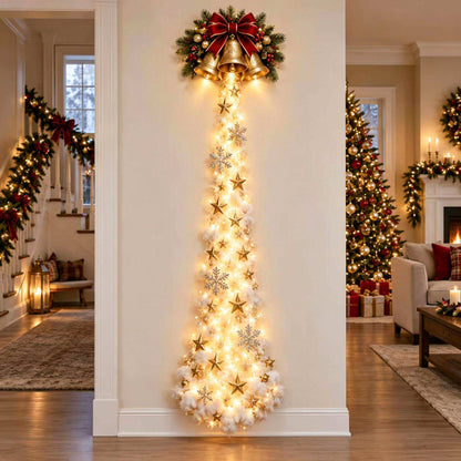 Christmas Themed LED Wall Night Light Wall Mount Festive Design