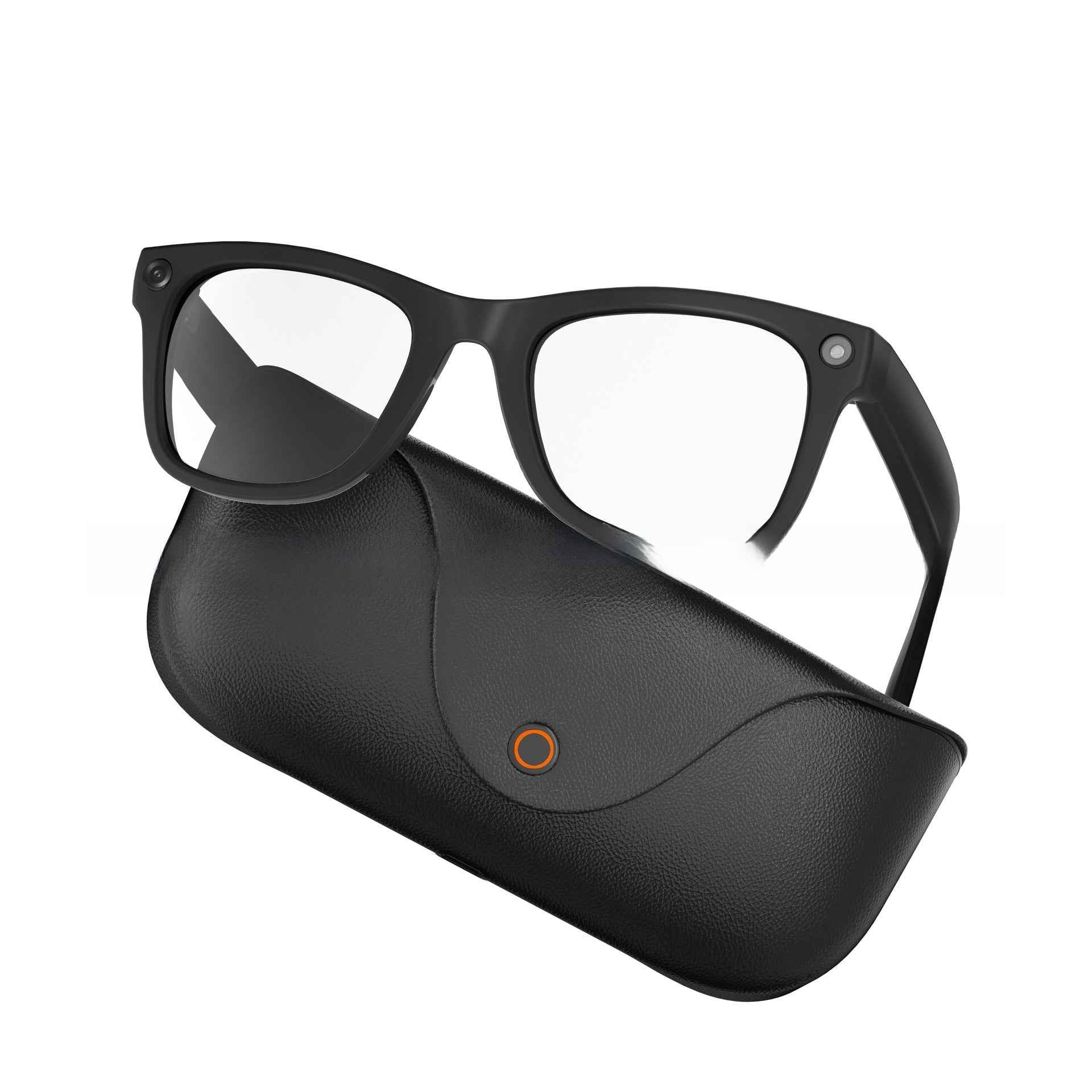 Smart Glasses with Charging Case 8MP Camera