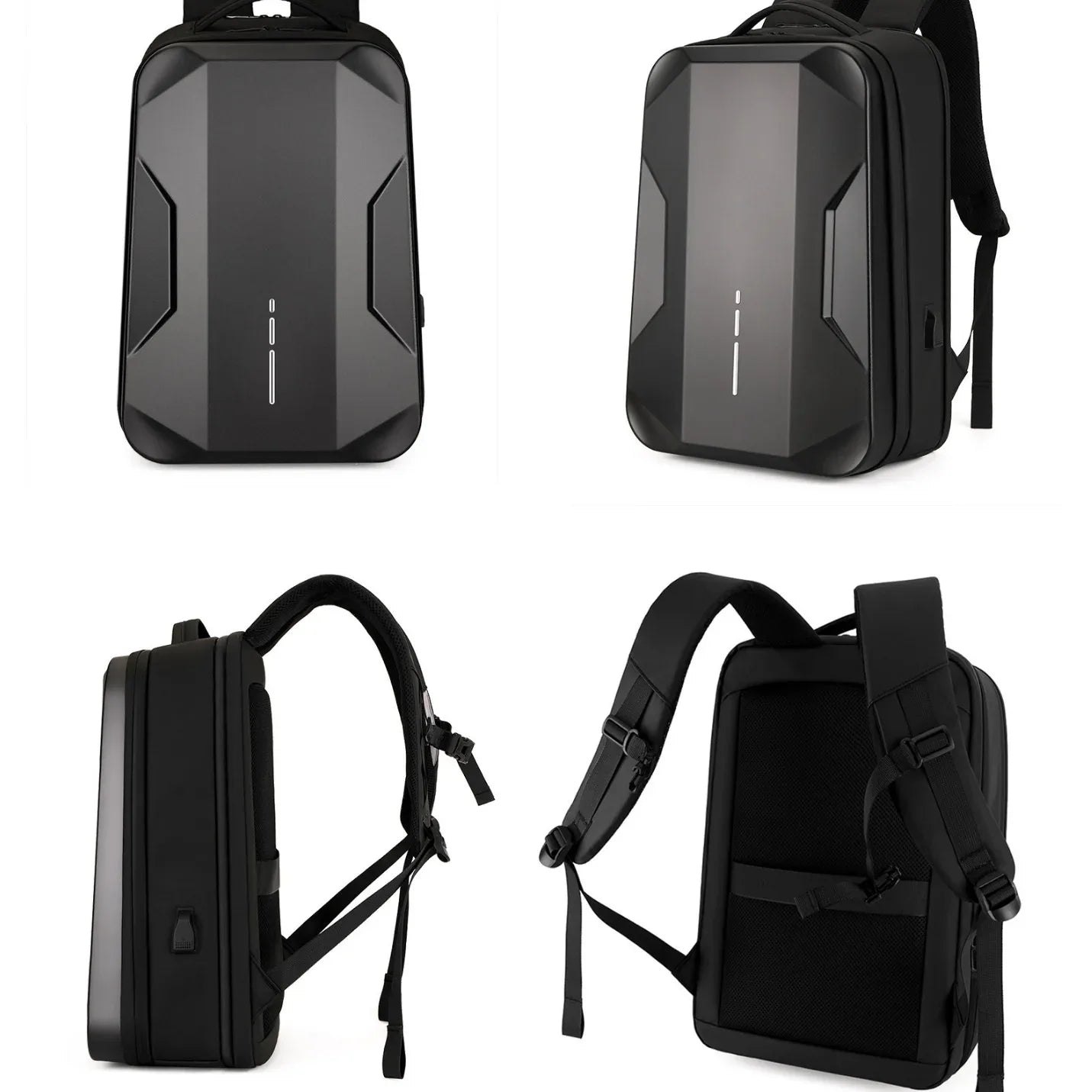 Hard Shell Laptop Backpack with Keyboard Compartment - Ultimate Protection & Organization - ZeeTec Store