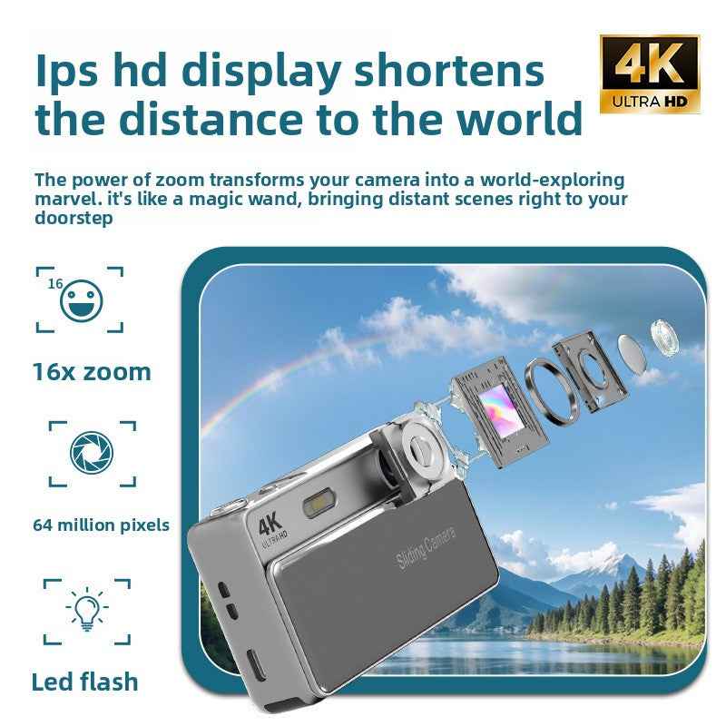 Digital Camera 24MP with HD Display 16x optical zoom