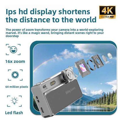 Digital Camera 24MP with HD Display 16x optical zoom