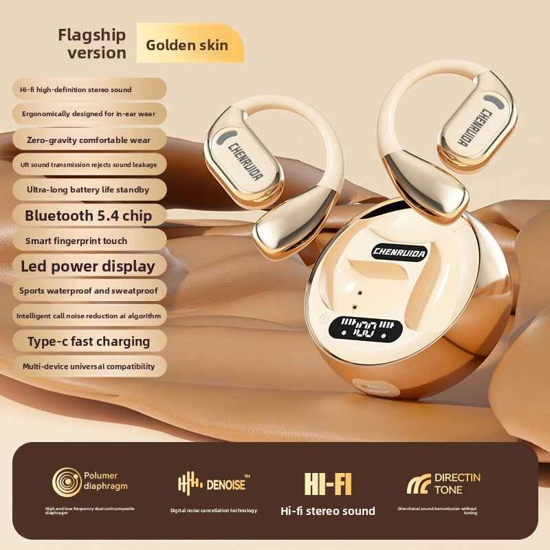 Wireless Bluetooth Open-ear Earphones Air conduction High-quality sound