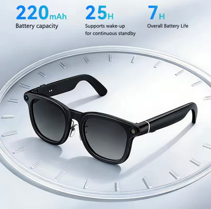 Smart Glasses 8MP Camera with Charging Case